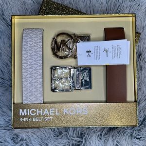Michael Kors 4 In 1 Belt Set